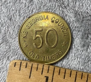 OA BSA GEDENKMÜNZE 50 75 Jahre Jubiläum selten Ne Georgia Oldtimers - Bild 1 von 2