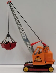 Corgi Major Toys No. 1153 Priestman Boom Crane HI GRAB Diecast Pressed Steel - Picture 1 of 15