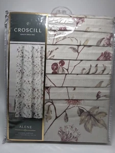 Croscill Alene Duschvorhang 72 x 72 Zoll 100% Baumwolle - Bild 1 von 4