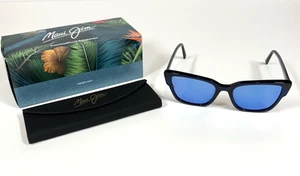 Maui Jim Sonnenbrille Damen Kou B884-03 blaue Gläser schwarz polarisiert Hawaii Italien - Bild 1 von 10