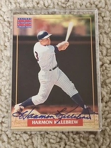 Harmon Killebrew Auto 1996 MLB Legends Autograph Collection HOF On Card Auto - Bild 1 von 2