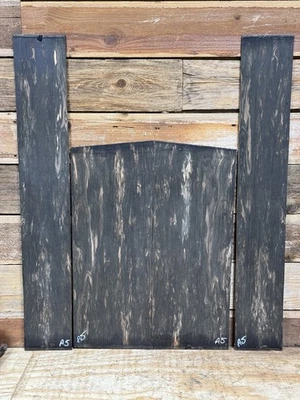 Mun Ebony Acoustic Guitar Tonewood Set A5 - Image 1 of 4