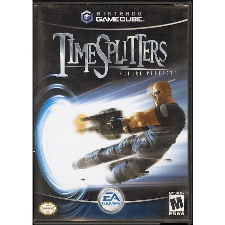 TIMESPLITTERS:  FUTURE PERFECT  (GCN) - CIB - ORIGINAL GAME, MANUAL, AND CASE - Image 1 of 1