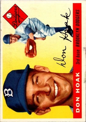 1955 Topps #40 Don Hoak casi como nuevo o mejor Foto 1 de 2