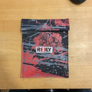REELY Lipo Akku Safe Bag 17x21 cm Schutztasche Schwarz Rot Grau - Bild 1 von 3
