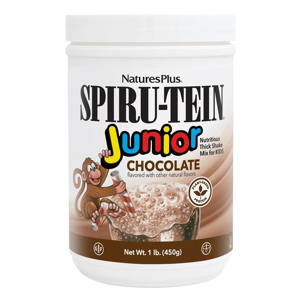 Nature's Plus Spiru-Tein (Spirutein) Jr. Batido - Chocolate 1,09 libras en polvo Foto 1 de 1
