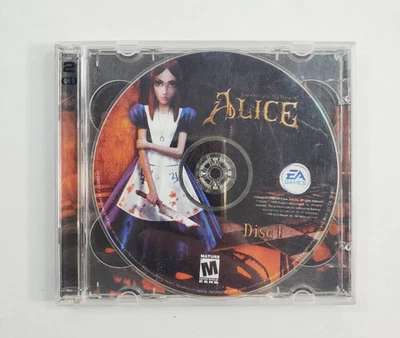 American McGee's Alice PC Windows CD-ROM 2000 2 Discs - Image 1 of 4