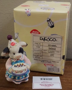 Enesco Mary's Moo Moos Udderly Good Birthday Dairy Queen #101489L mit Box - Bild 1 von 8