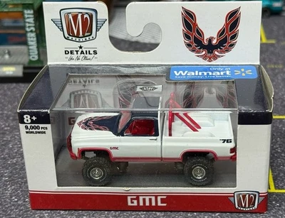 M2 Machines 1976 GMC Sierra Grande 15 4x4 Walmart Exclusive WMTS 16 Trans AM - Image 1 of 4