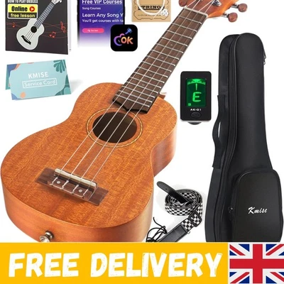Soprano Ukulele Starter Kit 21" Mahogany Ukulele for Beginners with Accessories - Image 1 of 4