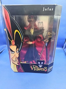 Figura Muñeca Disney Villains Jafar Iago Aladdin Park Exclusiva Limitada #88016 - Imagen 1 de 14
