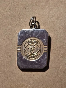 Llavero de metal vintage Saab Scania America - Imagen 1 de 2