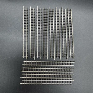 Marklin 8500 Z Scale Straight Track Lot of 12 Mini Club - Picture 1 of 13