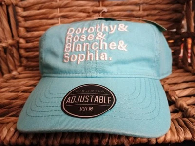  Nuevo Sombrero Ajustable con Etiquetas Dorado Niñas DOROTHY&ROSE&BLANCHE&SOPHIA Foto 1 de 4