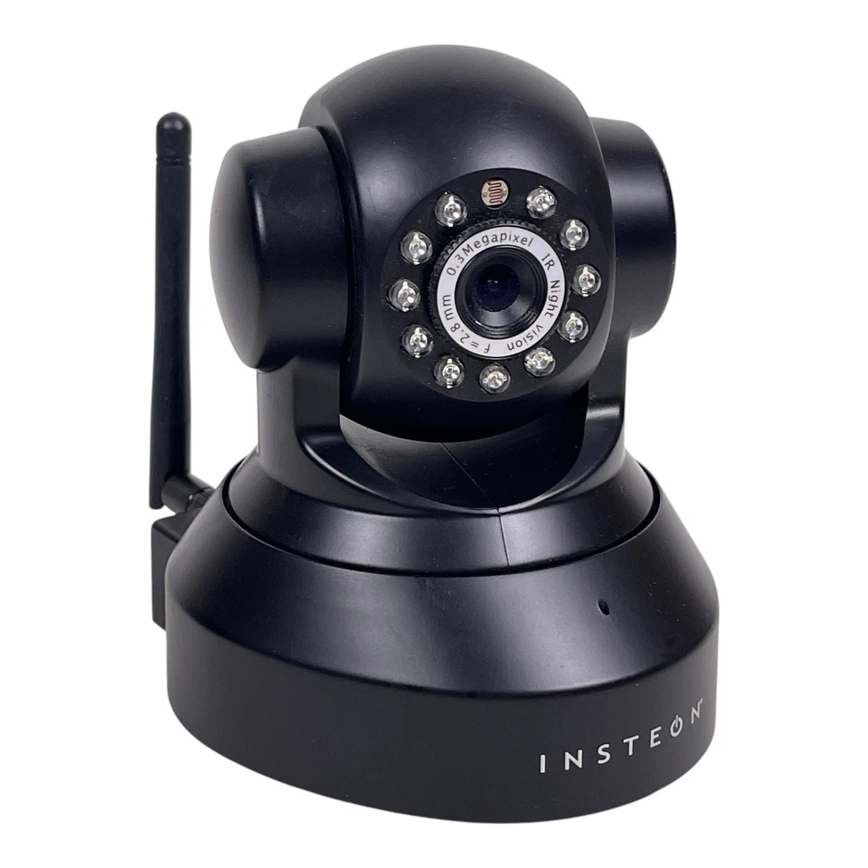 Cámara WiFi Insteon con inclinación panorámica y dispositivo de visión nocturna 46 75790WH nueva  Foto 1 de 4