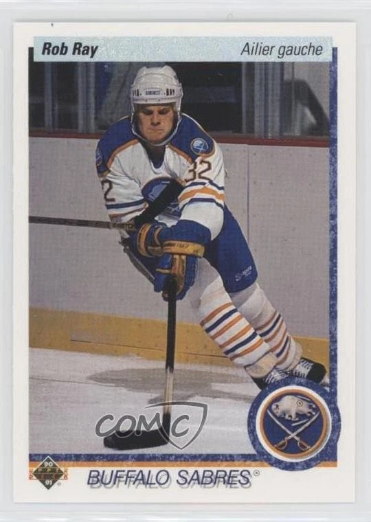 1990-91 Upper Deck French Rob Ray #516 Rookie RC - Image 1 of 3