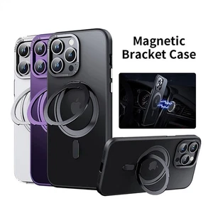 Magnetic Case For iPhone 17 Air 16 15 14 Plus 13 12 11 Pro Max Stand Hard Cover - Picture 1 of 15