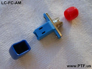 LC/FC Fiber Optic Mating Adapter MM Mating Sleeve - Picture 1 of 1