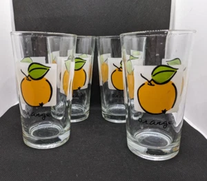 Set di 4 bicchieri da bere FIRNA coppia succo d'arancia 12 once - Foto 1 di 10