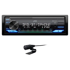 JVC KD-X482DBT USB AUX MP3 FLAC Digitalradio Bluetooth DAB+ Autoradio - Bild 1 von 1