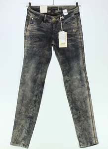 Mogul Trisha Damen Jeans W27 L32 27/32 grau bleched Röhre Slim Strech NEU J2095 - Bild 1 von 6