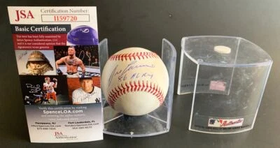 MLB Jose Canseco Oakland Athletics Signed Official Rawlings Baseball JSA COA - Image 1 of 2