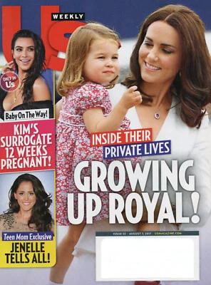 US WEEKLY August 7 2017 Princess Kate Charlotte Jenelle Evans Chester Bennington - Image 1 of 3