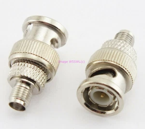 Workman 40-7829 BNC Male to SMA Female Coax Connector Adapter - Picture 1 of 1