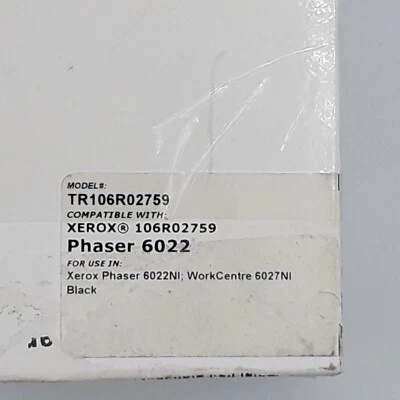 Tru Red 106R02759 Black Toner for Xerox Phaser 6022 6020 WorkCentre 6027 6025 - Image 1 of 2