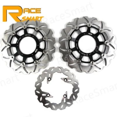 Rotores de disco de freno delanteros traseros para Honda CB 900 F Hornet 2002 2003 2004 2005 2006 Foto 1 de 4
