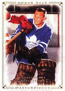 2008-09 UD Masterpieces #51 Johnny Bower