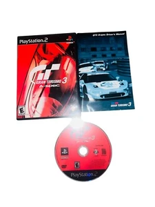 Gran Turismo 3 A-spec Red Cover NFS PS2 PlayStation 2 - Complete CIB - Picture 1 of 7