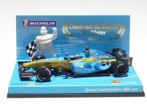 MINICHAMPS 1:43 RENAULT F1 R25 F. ALONSO 2005 WORLD CHAMPION MICHELIN COLLECTION - Picture 1 of 6