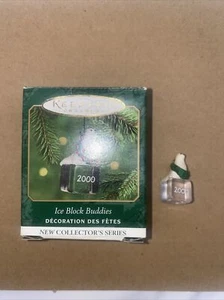 2000 Hallmark ICE BLOCK BUDDIES Seal #1 in Miniature Ornament Series NEW in Box - Picture 1 of 6