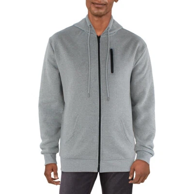 Suéter con Capucha Galaxy By Harvic Para Hombre Cremallera Completa Polar COLOR GRIS TALLA XXL NUEVO Foto 1 de 3