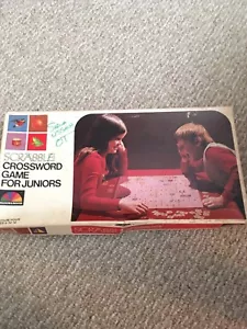 Vintage 1975 Scrabble Crossword Game For Juniors Complete Edition 4 - Picture 1 of 4