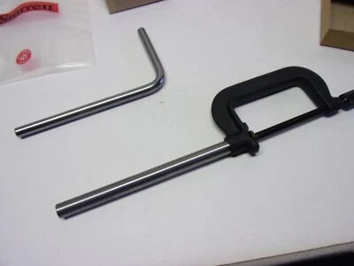 STARRETT  #665 G & G1   Clamp & Post assembly & Offset Arm  NEW - Изображение 1 из 4