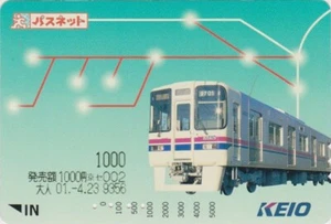 Carte JAPON - TRAIN  9701 / 1000 yens - JAPAN Keio prepaid card / No phonecard - Imagen 1 de 1