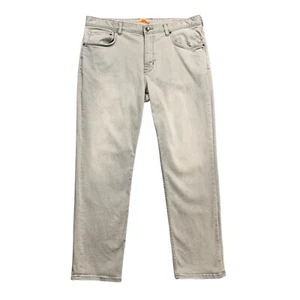 Tommy Bahama Jeans Men 38 Grey Boracay Stretch 5 Pocket Belt Loop Denim Mid Rise - Picture 1 of 14