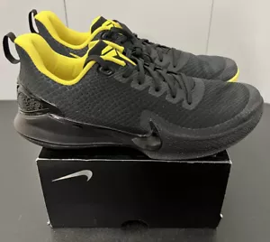 Nuevo Nike Mamba Focus Negro Óptimo Amarillo AJ5899 001 Grado B Hombre Talla 12 - Imagen 1 de 11