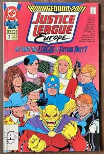 1991 Dc Comics Justice League Europe Annual #2 - Picture 1 of 2