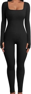 Damen Jumpsuit Bodysuit Gr. L (UMIPUBO) Schwarz Yoga Sport Overall - Bild 1 von 5