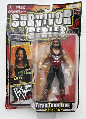 WWF Jakks X-PAC Survivor Series Titan Tron Live Smackdown MOC WCW DX NWO - Image 1 of 2