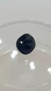 1.65 ctw GEM PIECE MIDNIGHT BLUE SAPPHIRE OVAL NATURAL GEMSTONE NONE TREATMENT - Picture 1 of 11