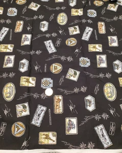 1 1/4 Yds Kenya Second Great African Cruise Quilt Fabric Classic Cottons - Picture 1 of 4