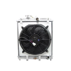 CXRacing Aluminum Coolant Radiator Shroud Fan For 92-00 Civic DEL SOL B16 B18 - Bild 1 von 9