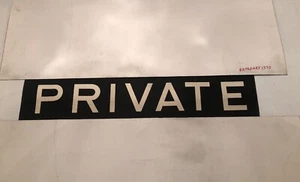 Londonderry Northern Irish Bus Blind Oct 1978 34”- Private - Picture 1 of 8