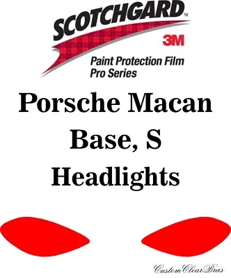 3M Scotchgard Paint Protection Film Pro Series 2022 2023 2024 Porsche Macan - Image 1 of 3