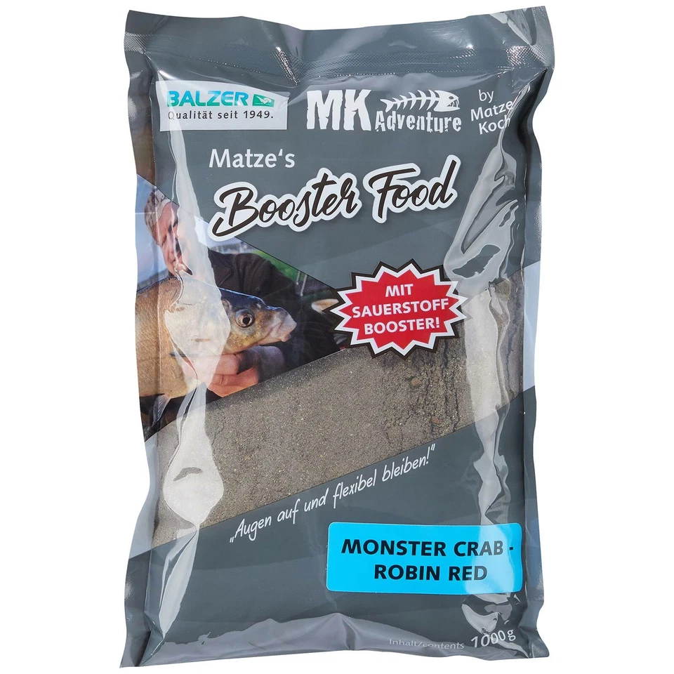 (4,96€/1kg) Balzer Matze Koch Booster Food Monster Crab Grundfutter - Bild 1 von 1