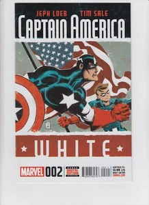CAPTAIN AMERICA: WHITE #2 (Jeph Loeb, Tim Sale) NM 2015 - Picture 1 of 2